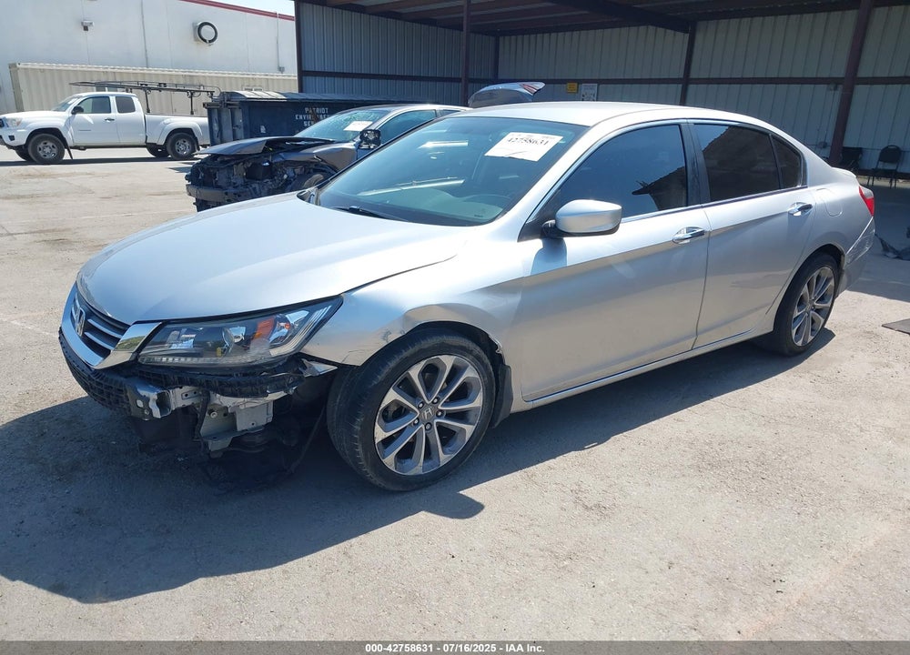 2014 HONDA ACCORD VIN: 1HGCR2F52EA050497