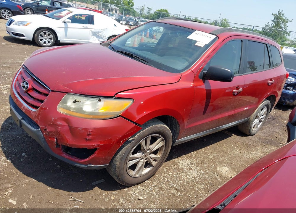 2010 HYUNDAI SANTA FE VIN: 5NMSG3AB5AH401387