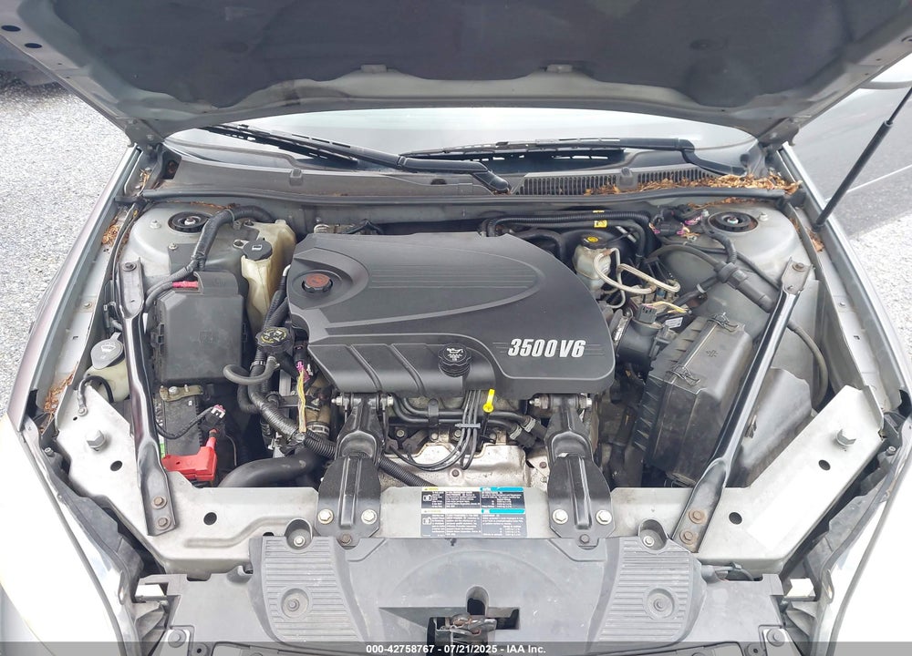 2006 CHEVROLET IMPALA VIN: 2G1WT58K369254507