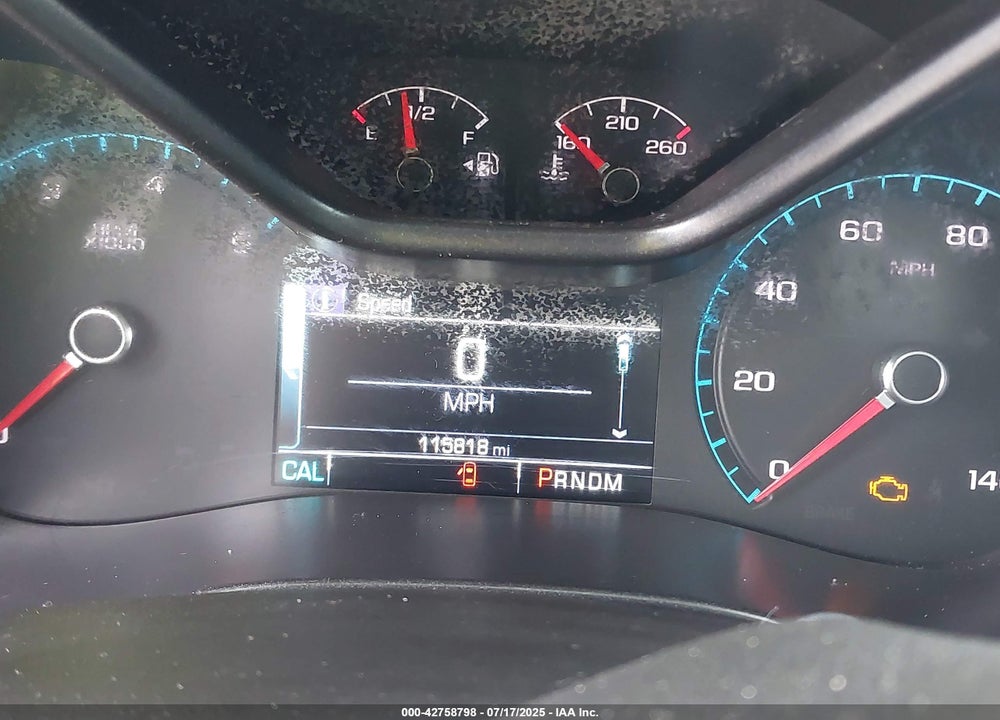 2016 CHEVROLET COLORADO VIN: 1GCGSDE14G1348762