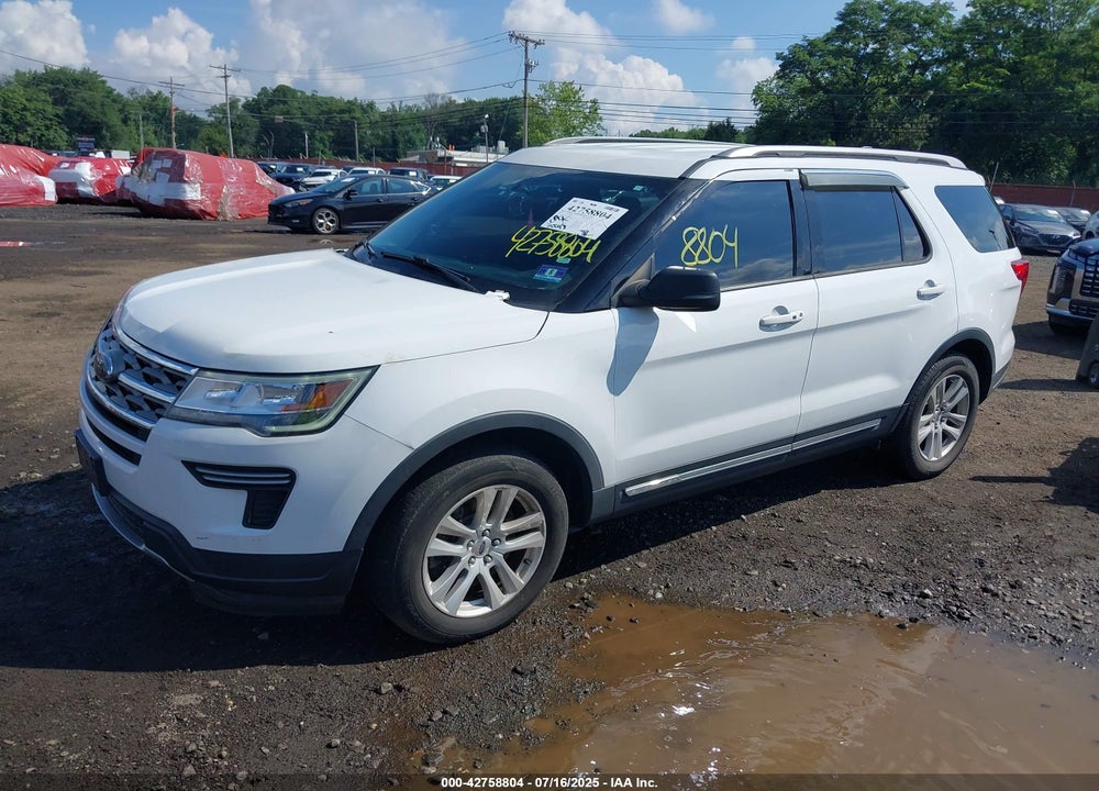 2018 FORD EXPLORER VIN: 1FM5K8D82JGB02757