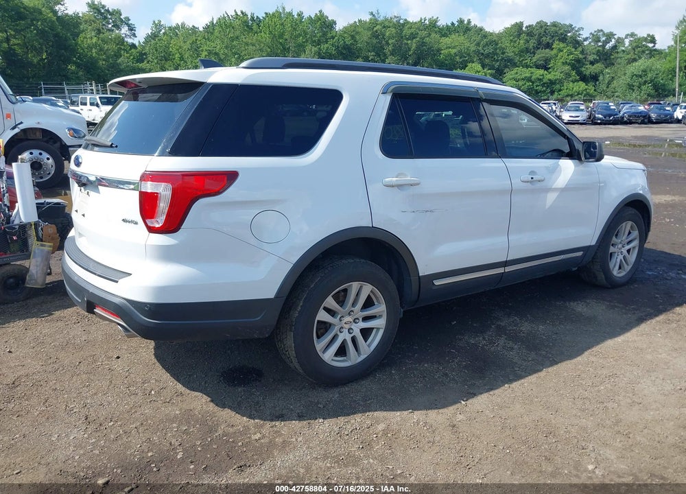 2018 FORD EXPLORER VIN: 1FM5K8D82JGB02757
