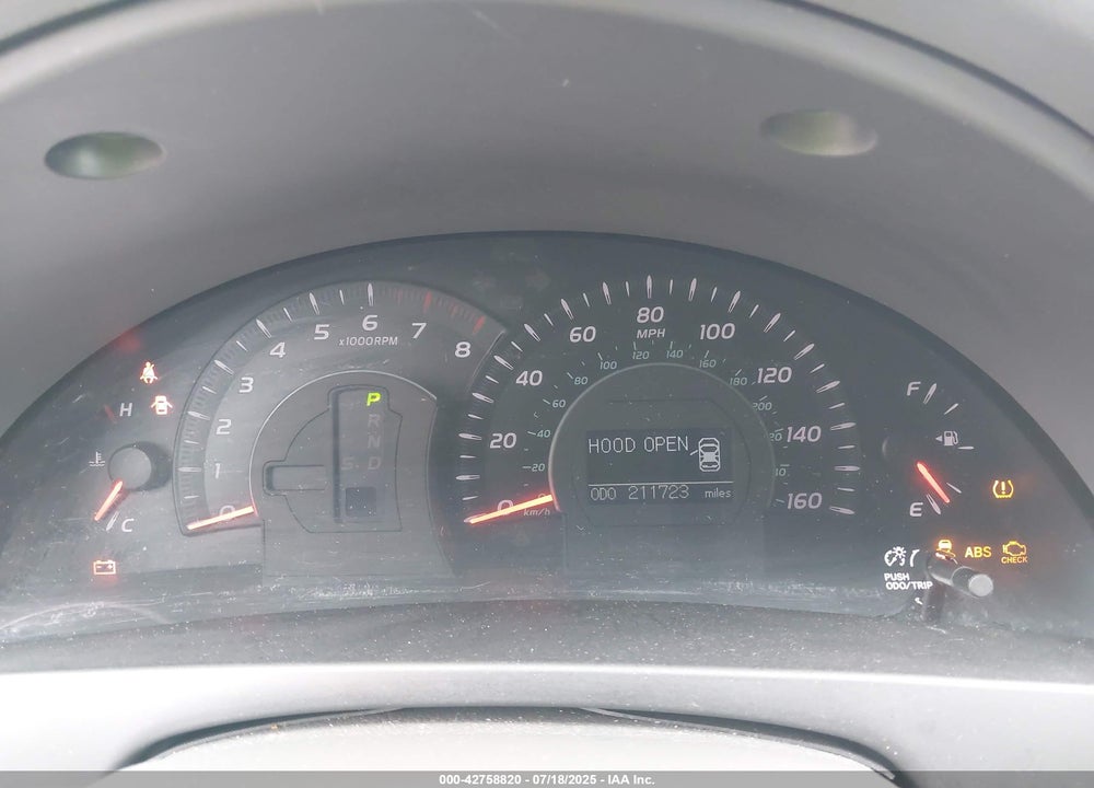 2007 TOYOTA CAMRY VIN: 4T1BK46K07U052553