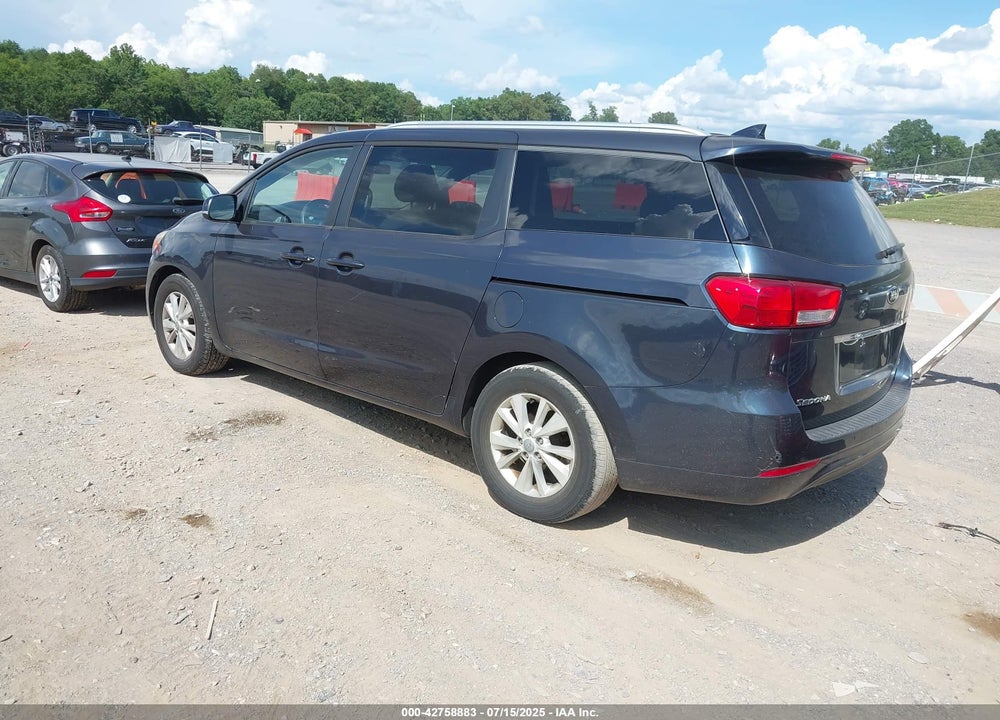 2015 KIA SEDONA LX VIN: KNDMB5C15F6031599