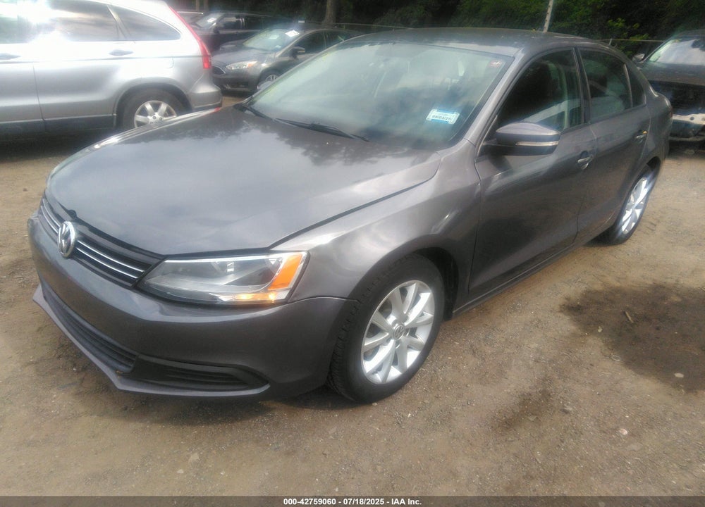 2012 VOLKSWAGEN JETTA VIN: 3VWDP7AJ9CM328710