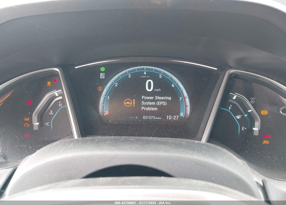 2016 HONDA CIVIC VIN: 19XFC2F7XGE097839