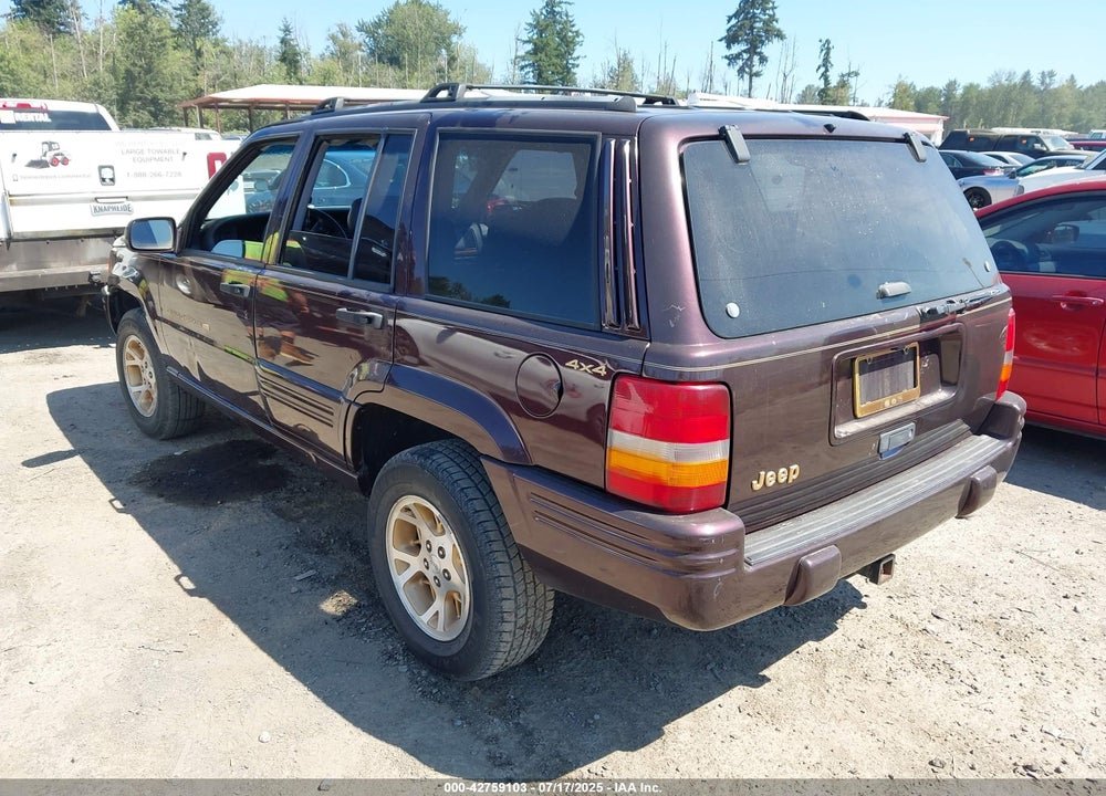 1996 JEEP GRAND CHEROKEE LIMITED VIN: 1J4GZ78S8TC320179