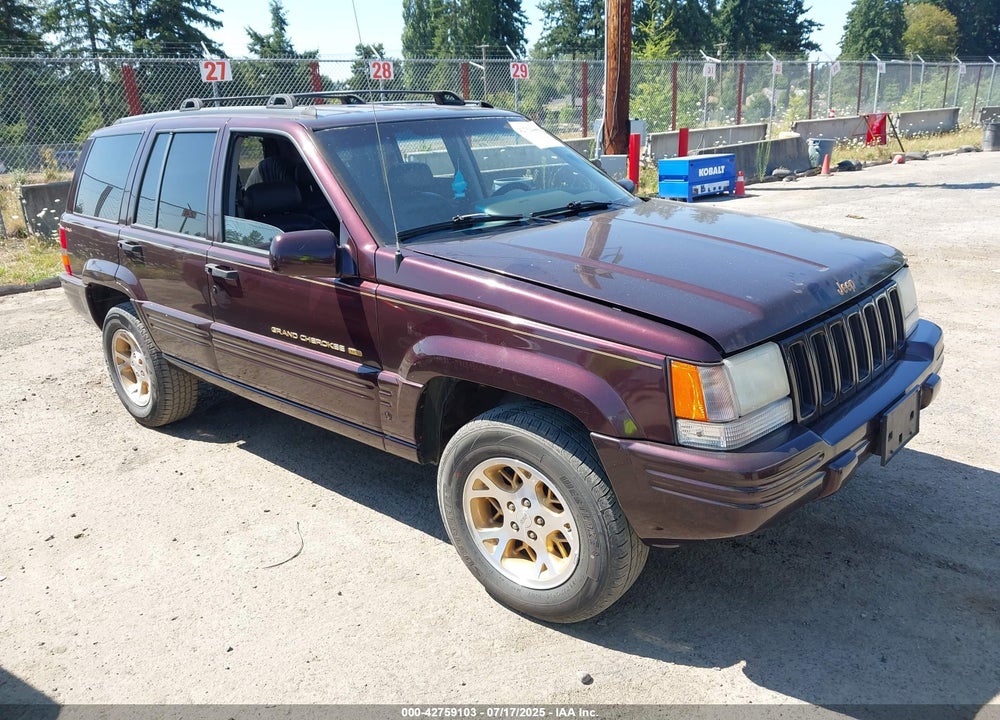 1996 JEEP GRAND CHEROKEE LIMITED VIN: 1J4GZ78S8TC320179