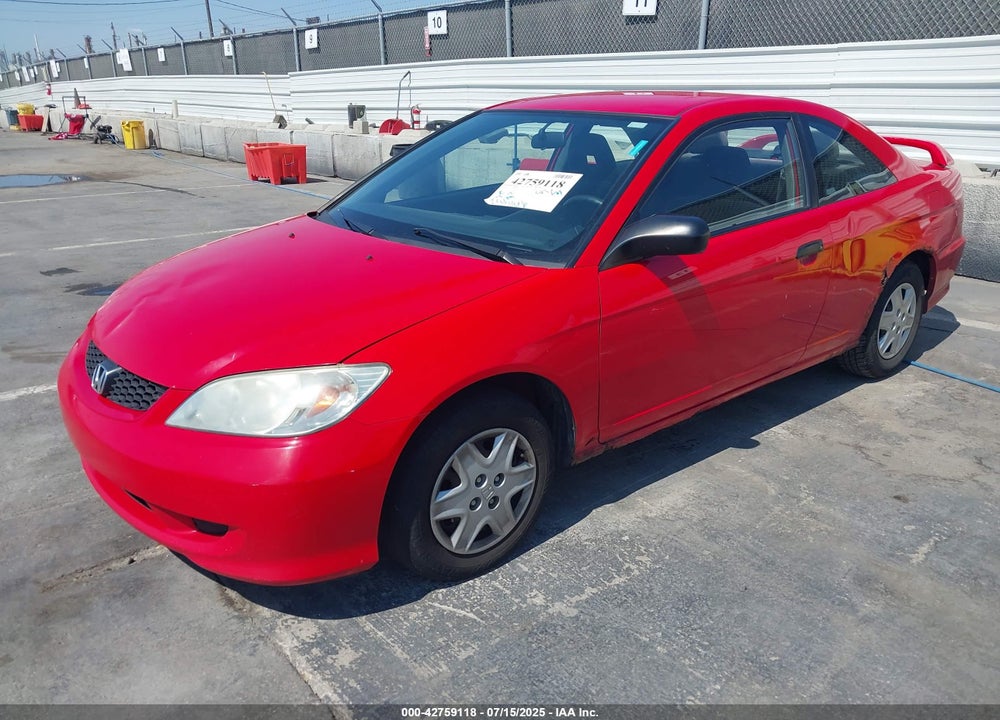 2004 HONDA CIVIC VP VIN: 1HGEM22114L082127