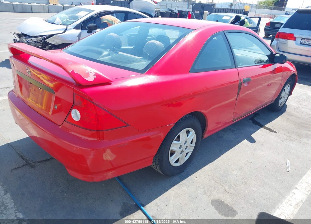 2004 HONDA CIVIC VP VIN: 1HGEM22114L082127
