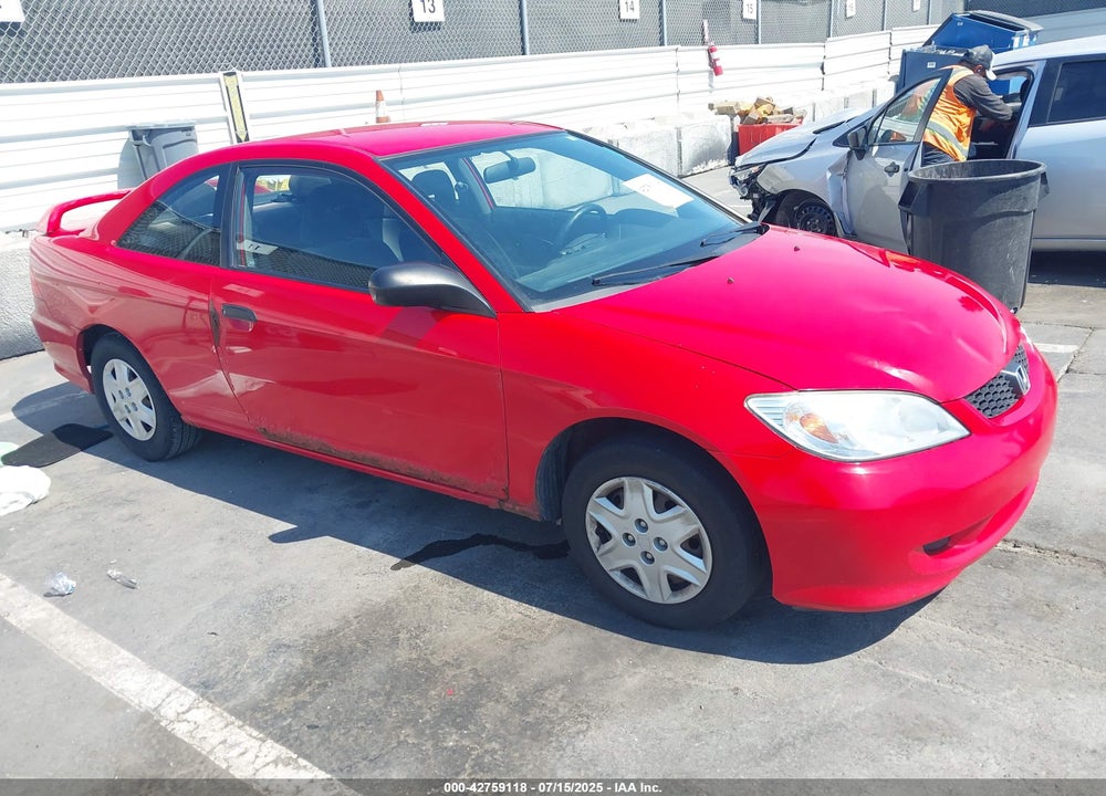 2004 HONDA CIVIC VP VIN: 1HGEM22114L082127
