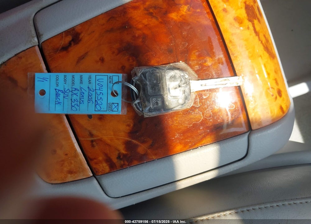 2006 LEXUS RX 330 VIN: 2T2GA31U66C045520