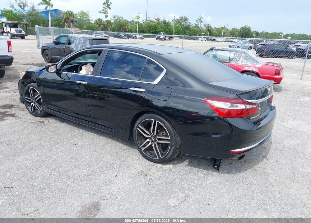 2016 HONDA ACCORD VIN: 1HGCR2F53GA189038