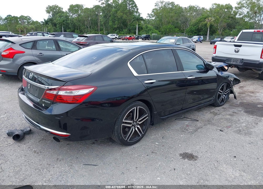 2016 HONDA ACCORD VIN: 1HGCR2F53GA189038