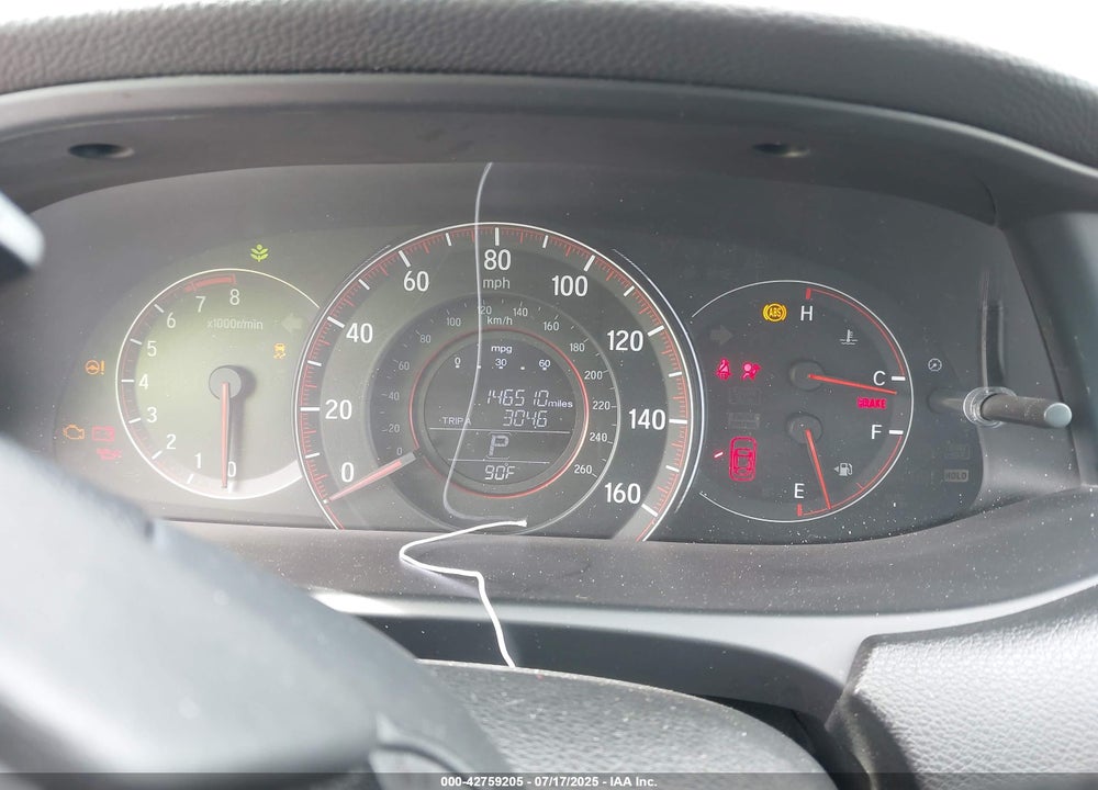 2016 HONDA ACCORD VIN: 1HGCR2F53GA189038