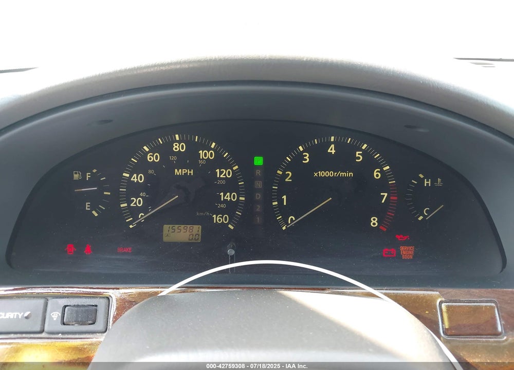 2000 INFINITI I30 LUXURY/TOURING VIN: JNKCA31A9YT124859
