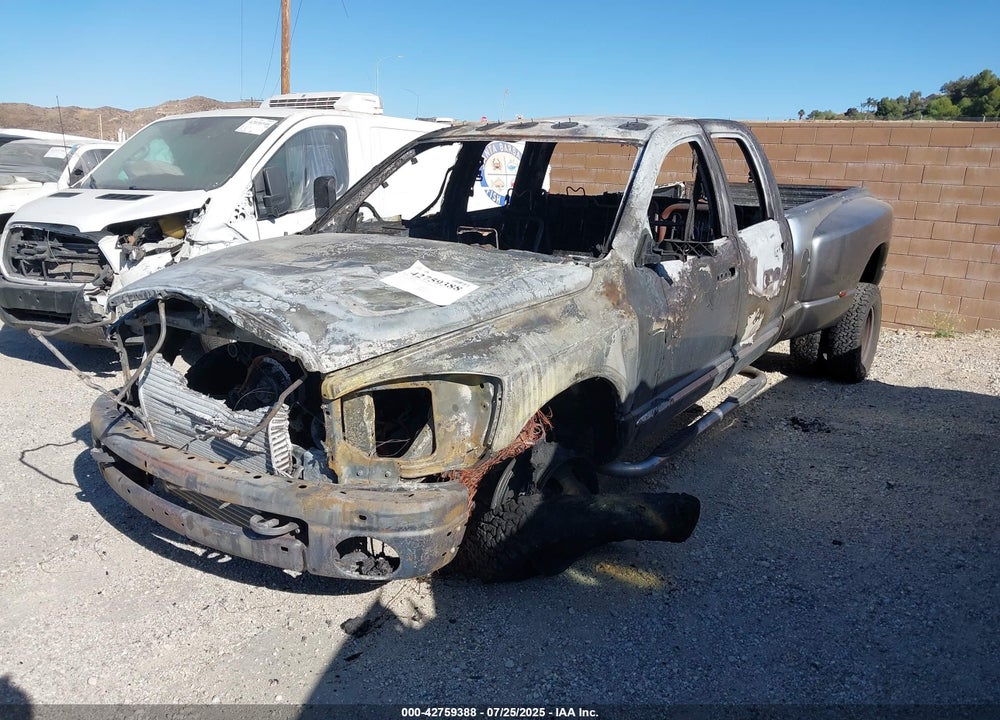 2006 DODGE RAM 2500 LARAMIE VIN: 3D7KS28C36G132340