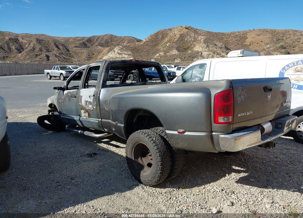 2006 DODGE RAM 2500 LARAMIE VIN: 3D7KS28C36G132340