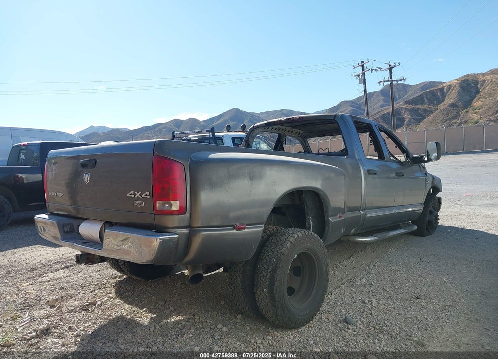 2006 DODGE RAM 2500 LARAMIE VIN: 3D7KS28C36G132340