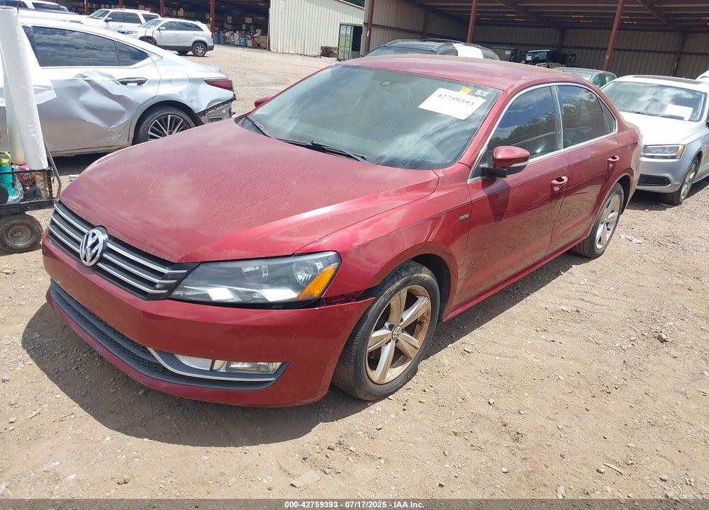 2015 VOLKSWAGEN PASSAT VIN: 1VWAS7A30FC118408