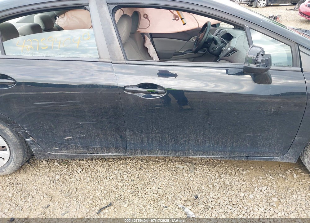 2012 HONDA CIVIC VIN: 19XFB2F53CE365416