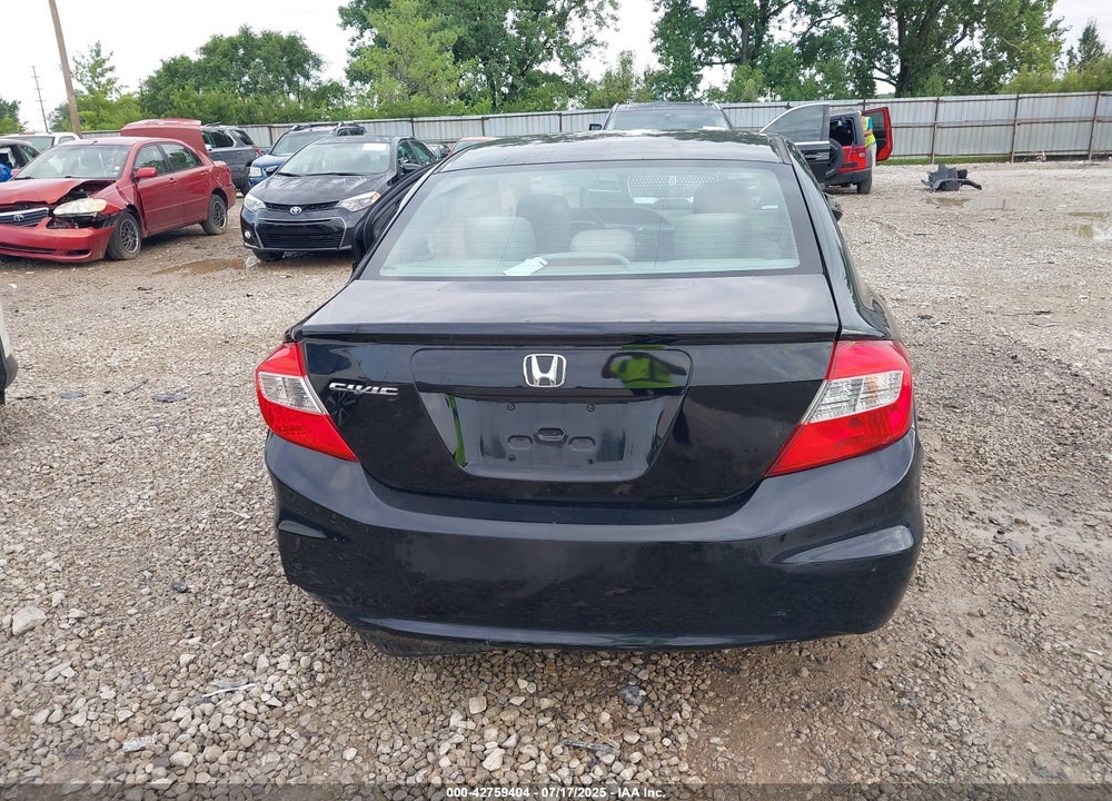 2012 HONDA CIVIC VIN: 19XFB2F53CE365416