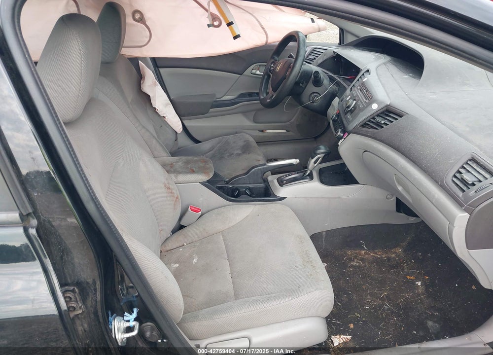 2012 HONDA CIVIC VIN: 19XFB2F53CE365416