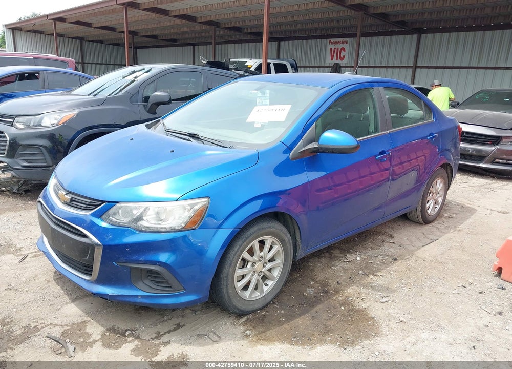 2017 CHEVROLET SONIC VIN: 1G1JD5SHXH4150235