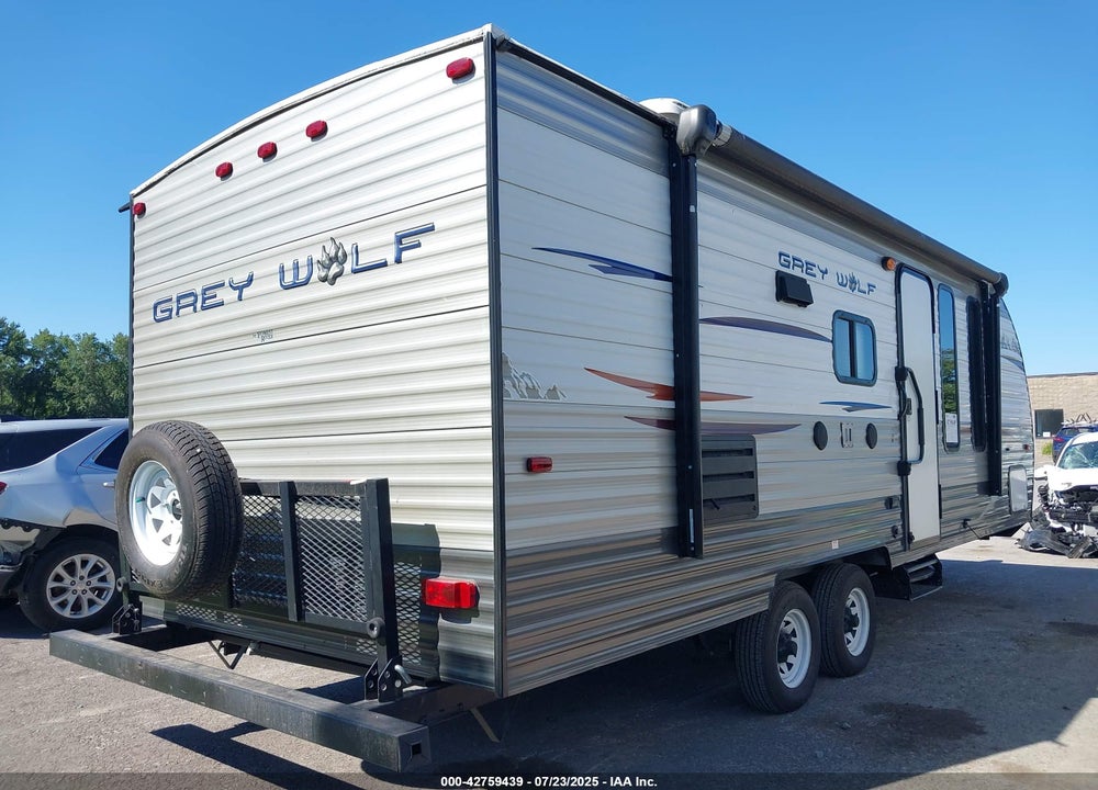 2014 CHEROKEE GREY WOLF 23BD TRAVEL TRAILER VIN: 4X4TCKY25EK022152