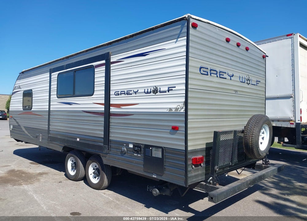 2014 CHEROKEE GREY WOLF 23BD TRAVEL TRAILER VIN: 4X4TCKY25EK022152