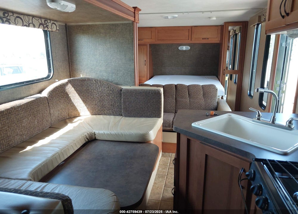 2014 CHEROKEE GREY WOLF 23BD TRAVEL TRAILER VIN: 4X4TCKY25EK022152