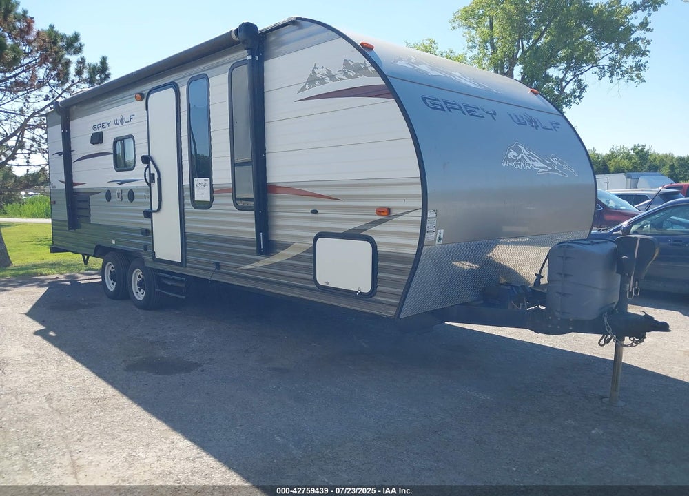 2014 CHEROKEE GREY WOLF 23BD TRAVEL TRAILER VIN: 4X4TCKY25EK022152