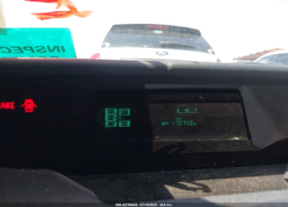 2008 TOYOTA PRIUS VIN: JTDKB20U383306881