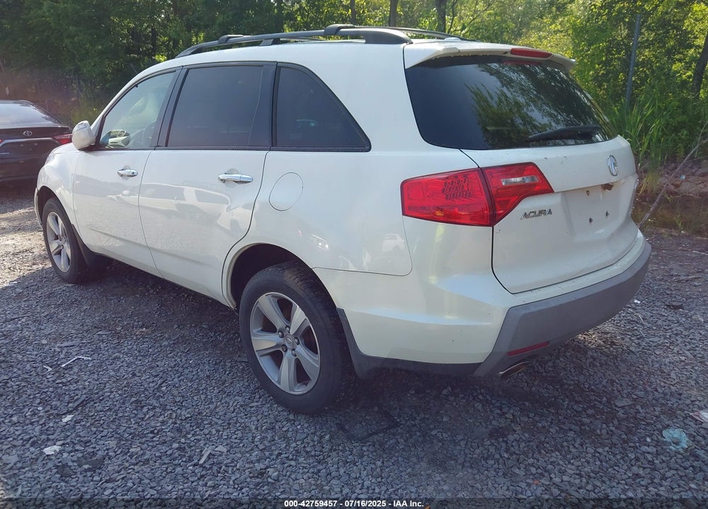 2008 ACURA MDX TECHNOLOGY PACKAGE VIN: 2HNYD28638H550354
