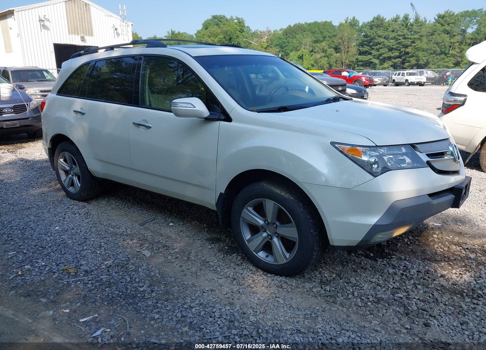 2008 ACURA MDX TECHNOLOGY PACKAGE VIN: 2HNYD28638H550354