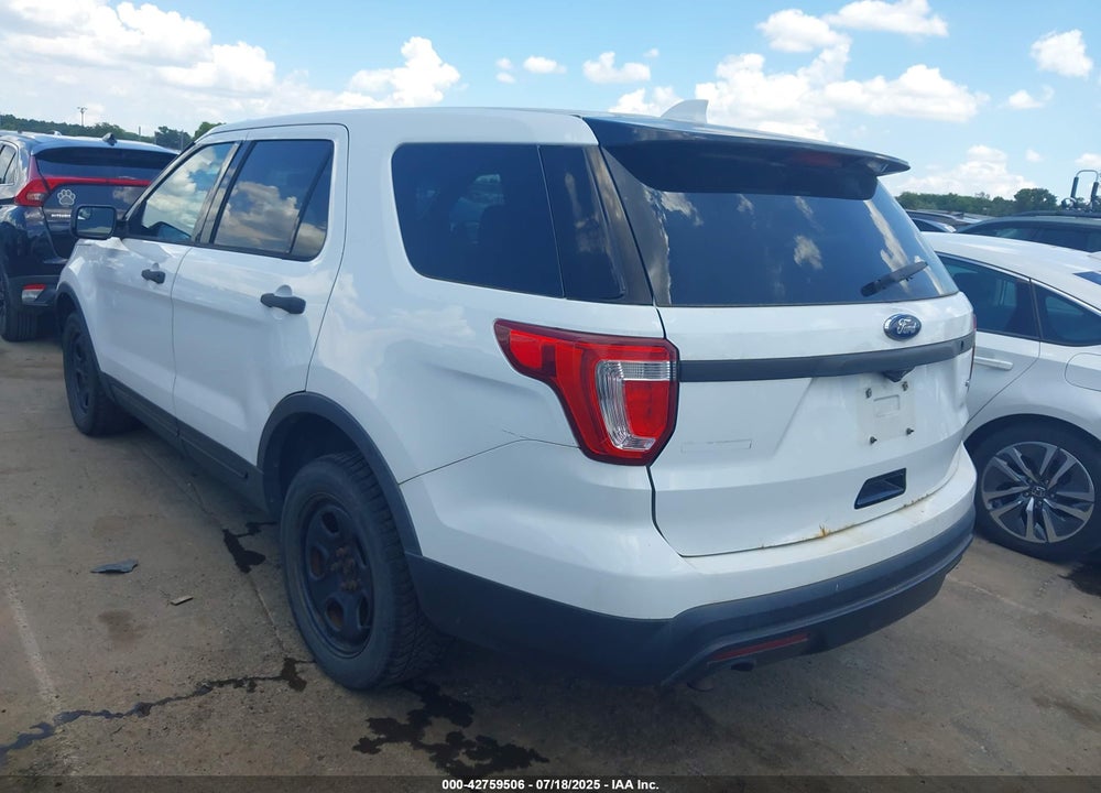 2016 FORD POLICE INTERCEPTOR SEDAN VIN: 1FM5K8AR9GGA04556