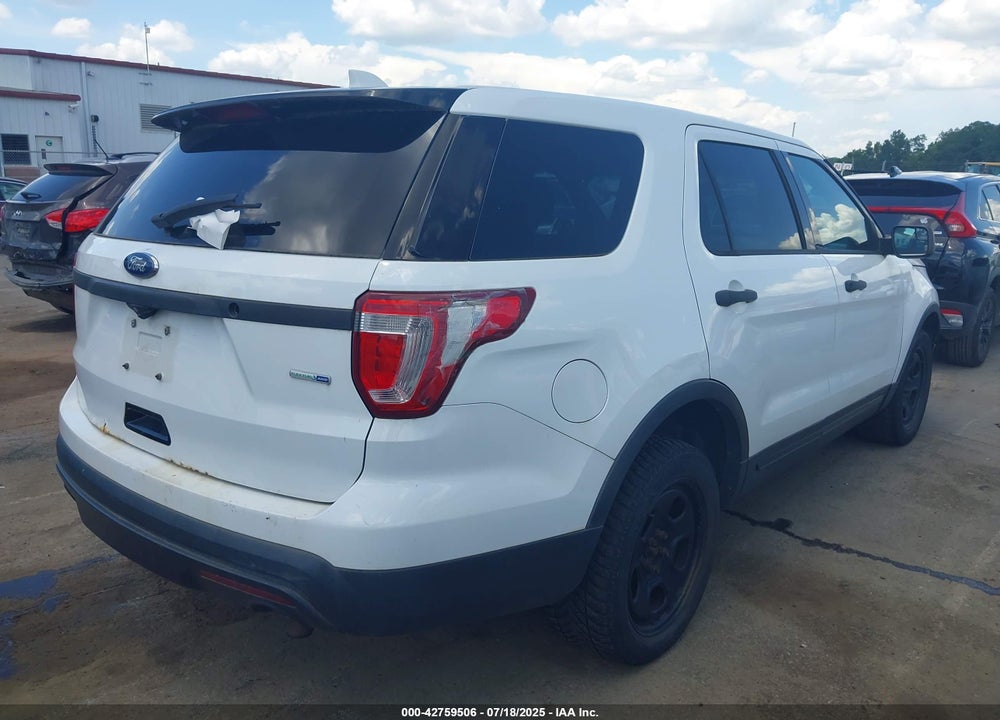 2016 FORD POLICE INTERCEPTOR SEDAN VIN: 1FM5K8AR9GGA04556