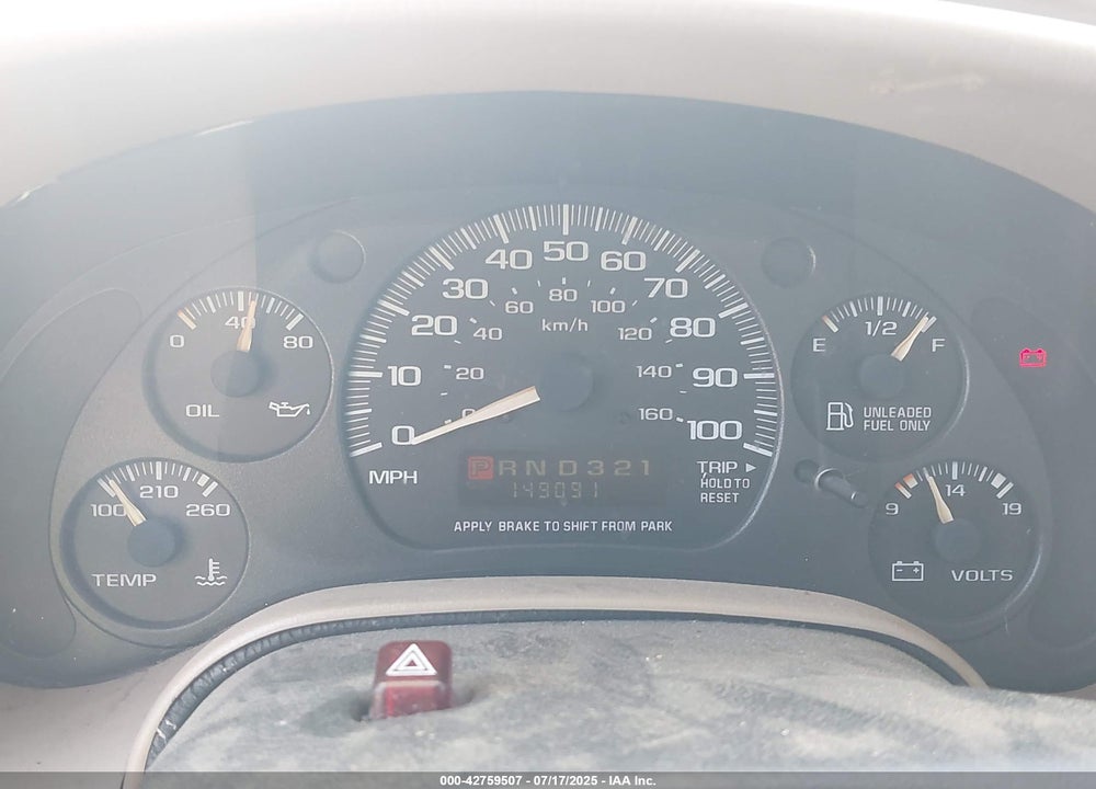 2003 CHEVROLET ASTRO VIN: 1GNDM19X83B113691
