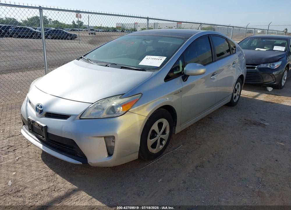 2012 TOYOTA PRIUS VIN: JTDKN3DU8C5534444