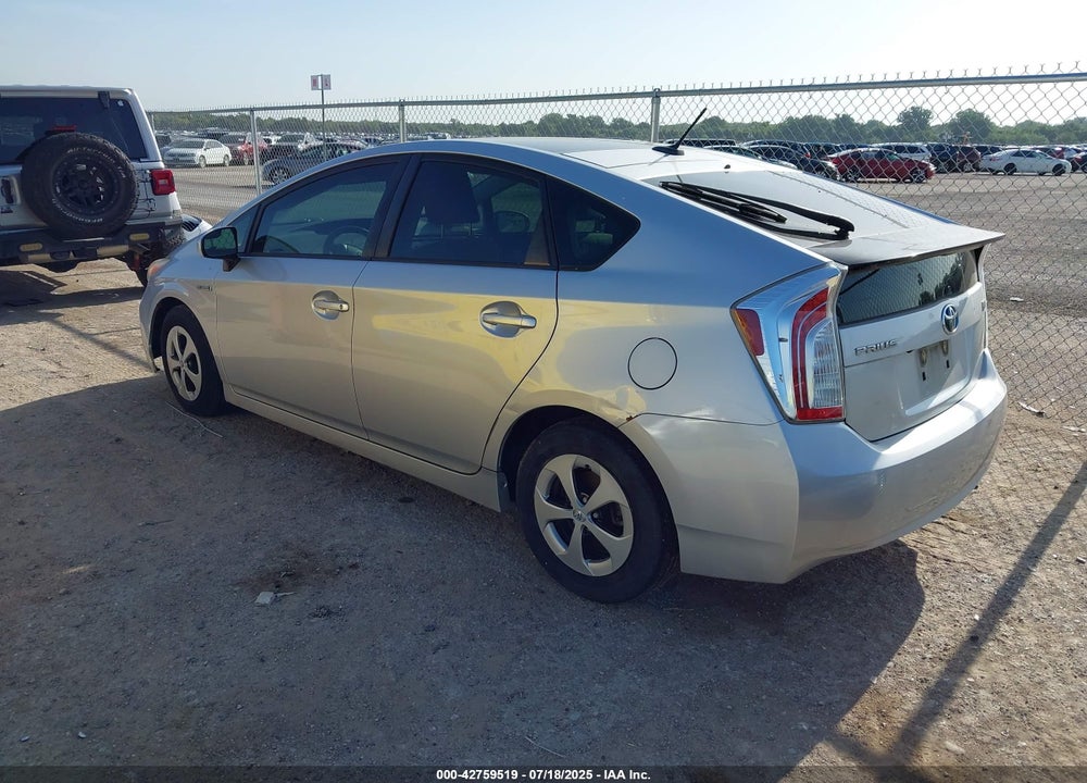 2012 TOYOTA PRIUS VIN: JTDKN3DU8C5534444