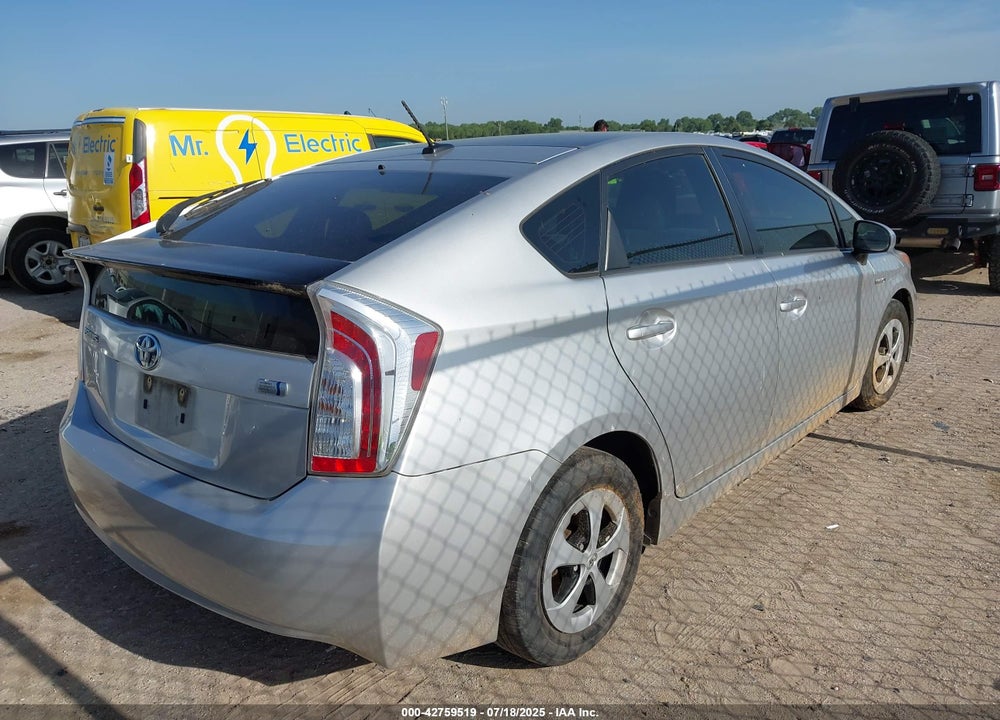 2012 TOYOTA PRIUS VIN: JTDKN3DU8C5534444