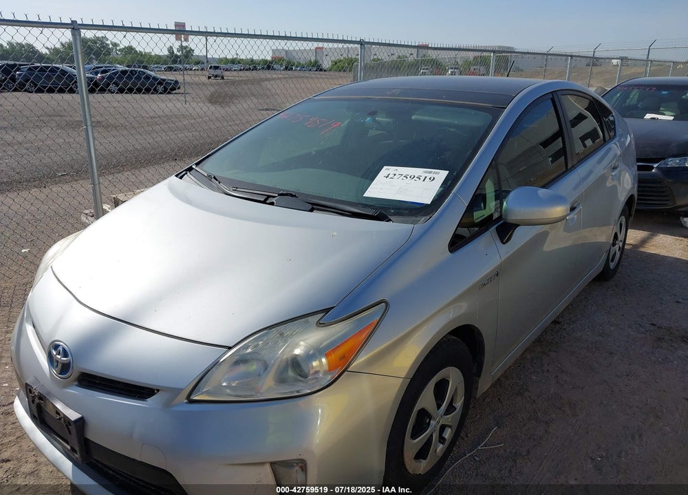2012 TOYOTA PRIUS VIN: JTDKN3DU8C5534444