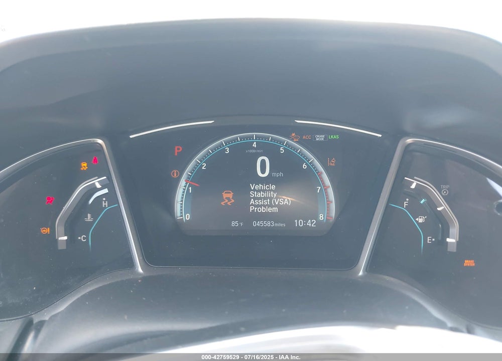 2021 HONDA CIVIC EX VIN: 19XFC1F3XME206156
