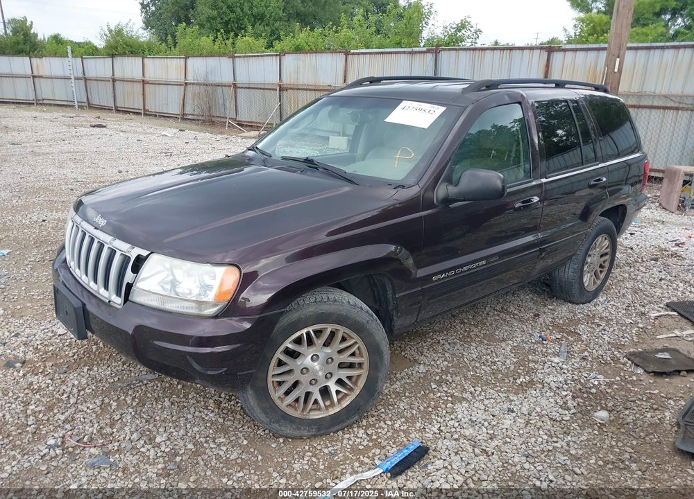 2004 JEEP GRAND CHEROKEE VIN: 1J4GW58N44C247000