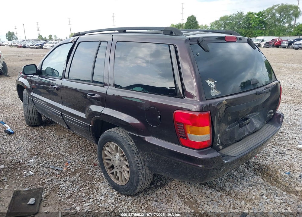 2004 JEEP GRAND CHEROKEE VIN: 1J4GW58N44C247000