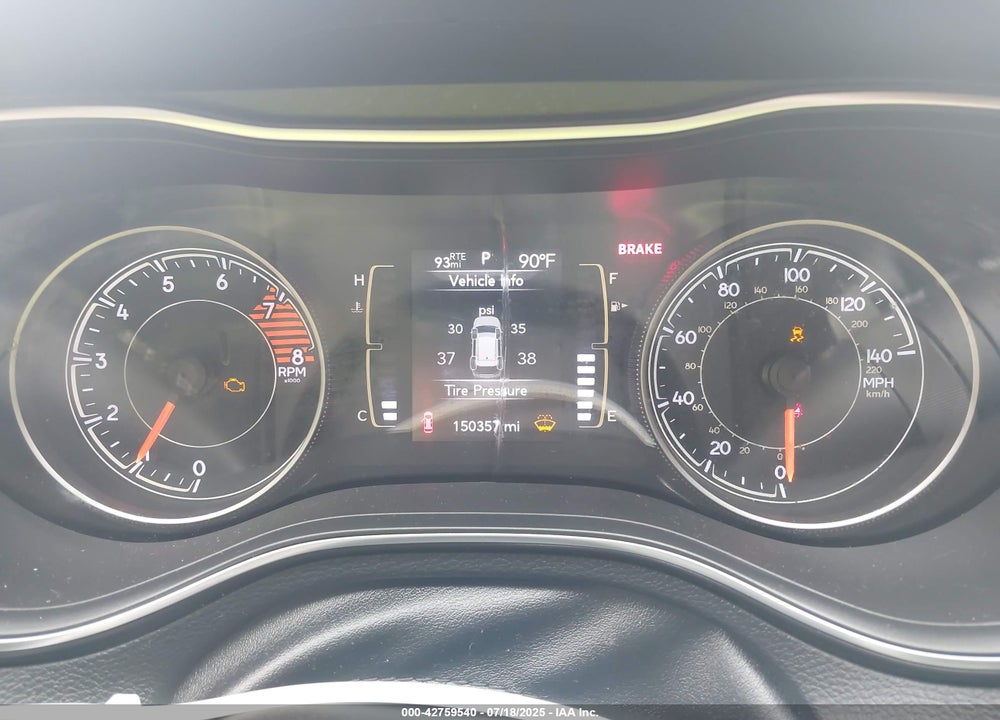 2020 JEEP CHEROKEE VIN: 1C4PJMLX4LD615322
