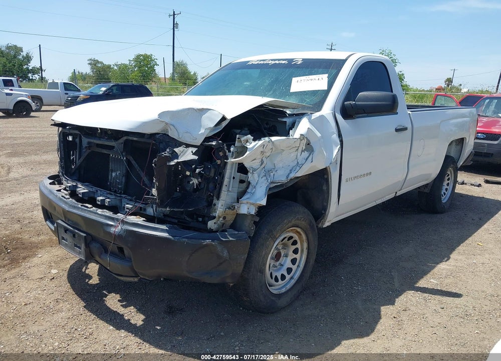 2014 CHEVROLET SILVERADO 1500 WORK TRUCK 1WT VIN: 1GCNCPEH1EZ140159