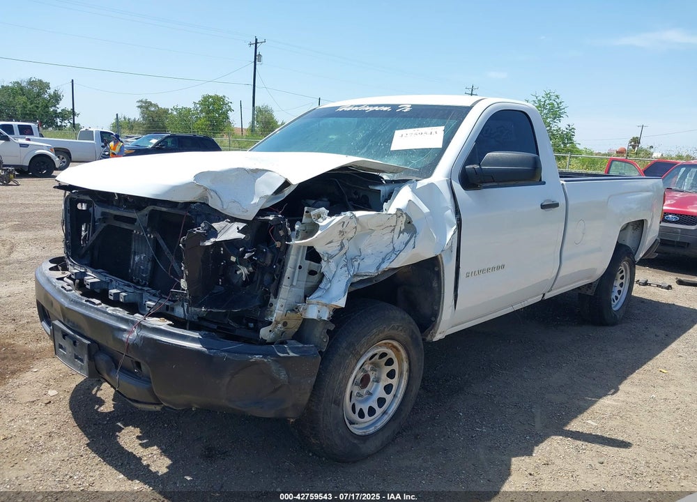2014 CHEVROLET SILVERADO 1500 WORK TRUCK 1WT VIN: 1GCNCPEH1EZ140159