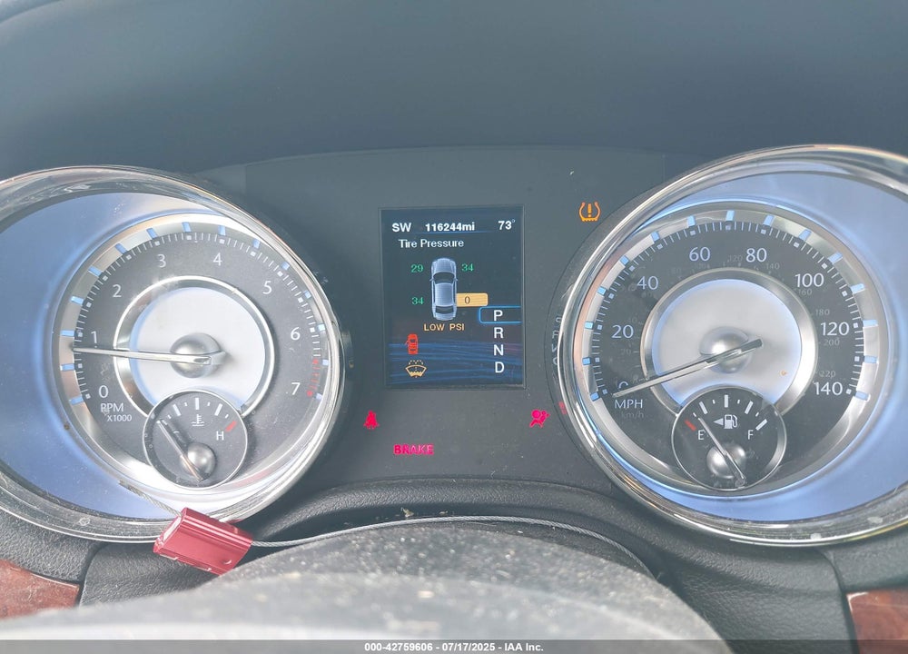 2012 CHRYSLER 300 VIN: 2C3CCAAG9CH142468