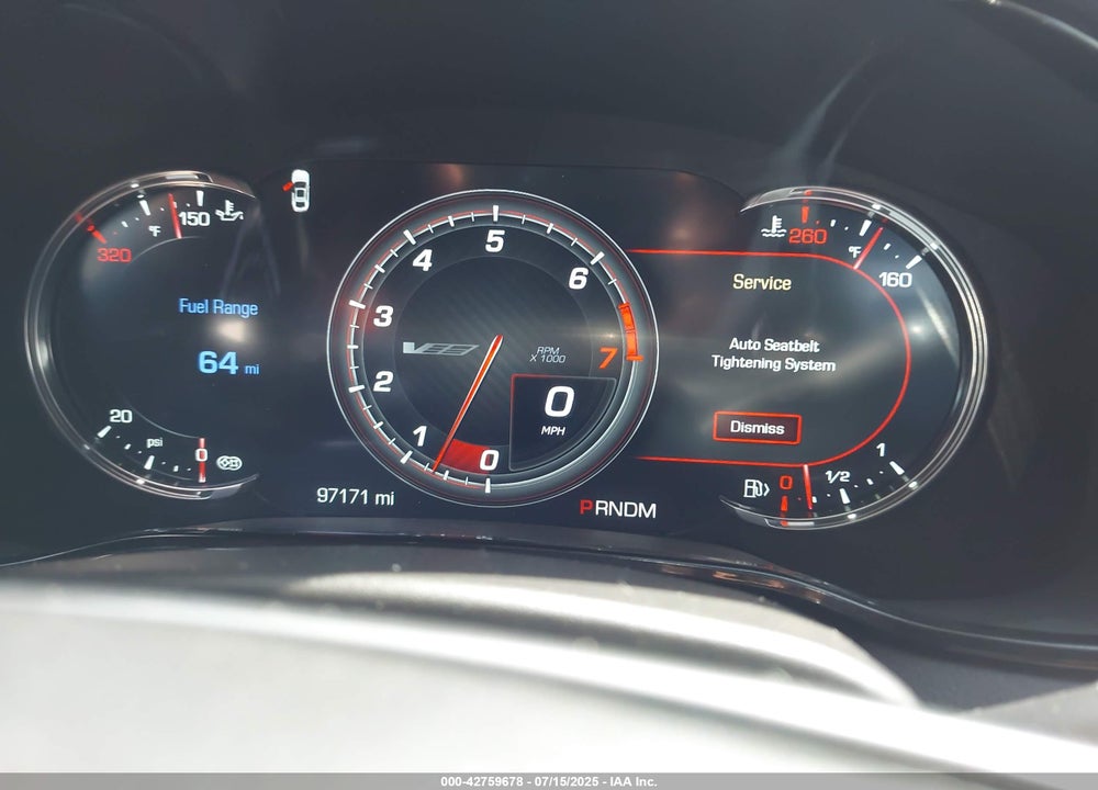 2016 CADILLAC CTS VIN: 1G6A15S65G0108465